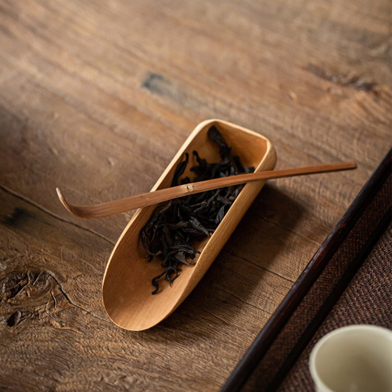 Kitchen Gadgets Everyone Needs - Handmade Wood Tea Matcha Stick Spoon