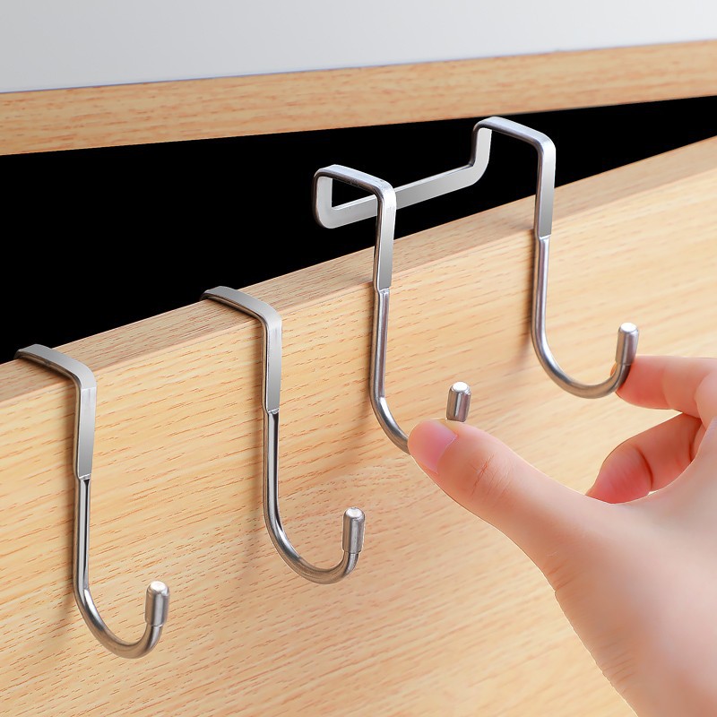 Kitchen Gadgets Storage - 1/5pcs Stainless Steel Double S-Shape Hook