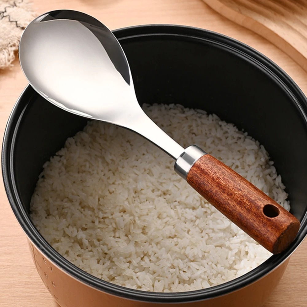 Stainless Steel Rice Spoon Woo - Kitchen Gadgets Under 100 ulasan dan harga