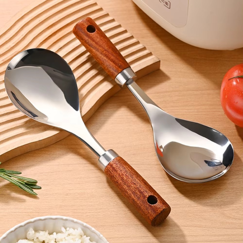 Stainless Steel Rice Spoon Woo - Kitchen Gadgets Under 100 ulasan dan harga