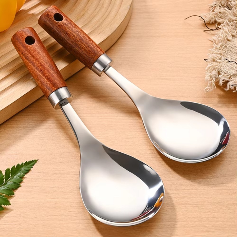 Stainless Steel Rice Spoon Woo - Kitchen Gadgets Under 100 ulasan dan harga
