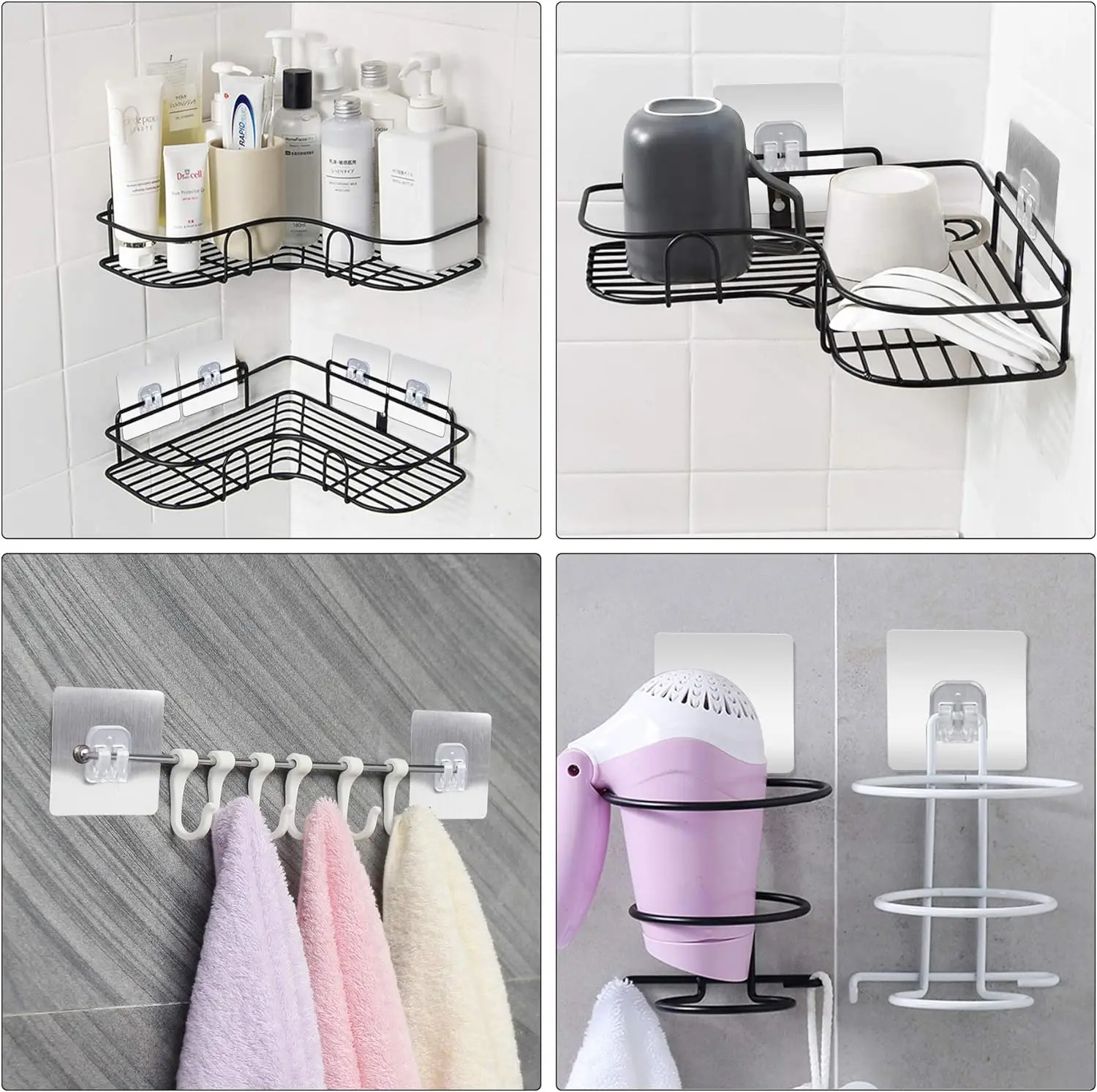1-20pcs Transparent Self Adhes - Kitchen Gadgets Holder ulasan dan harga