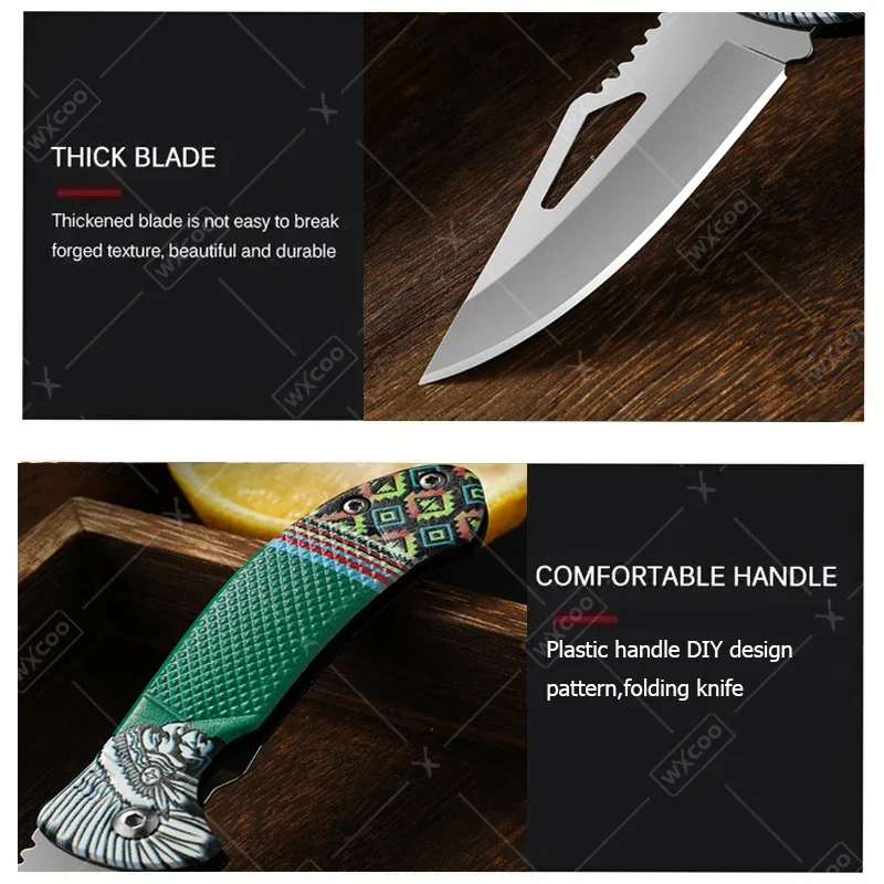 WXCOO Folding Knife Stainless  - Kitchen Gadgets You Need ulasan dan harga