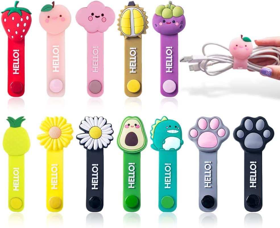 6Pcs  Cable Clips Cable Earbud - Kitchen Gadgets Holder ulasan dan harga