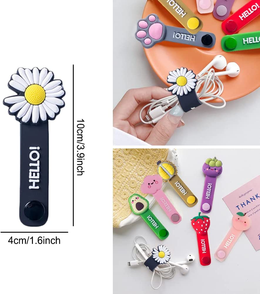 6Pcs  Cable Clips Cable Earbud - Kitchen Gadgets Holder ulasan dan harga