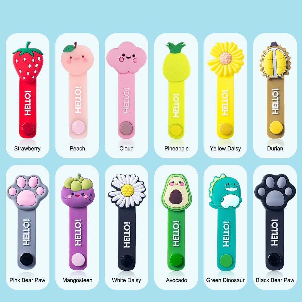 6Pcs  Cable Clips Cable Earbud - Kitchen Gadgets Holder ulasan dan harga