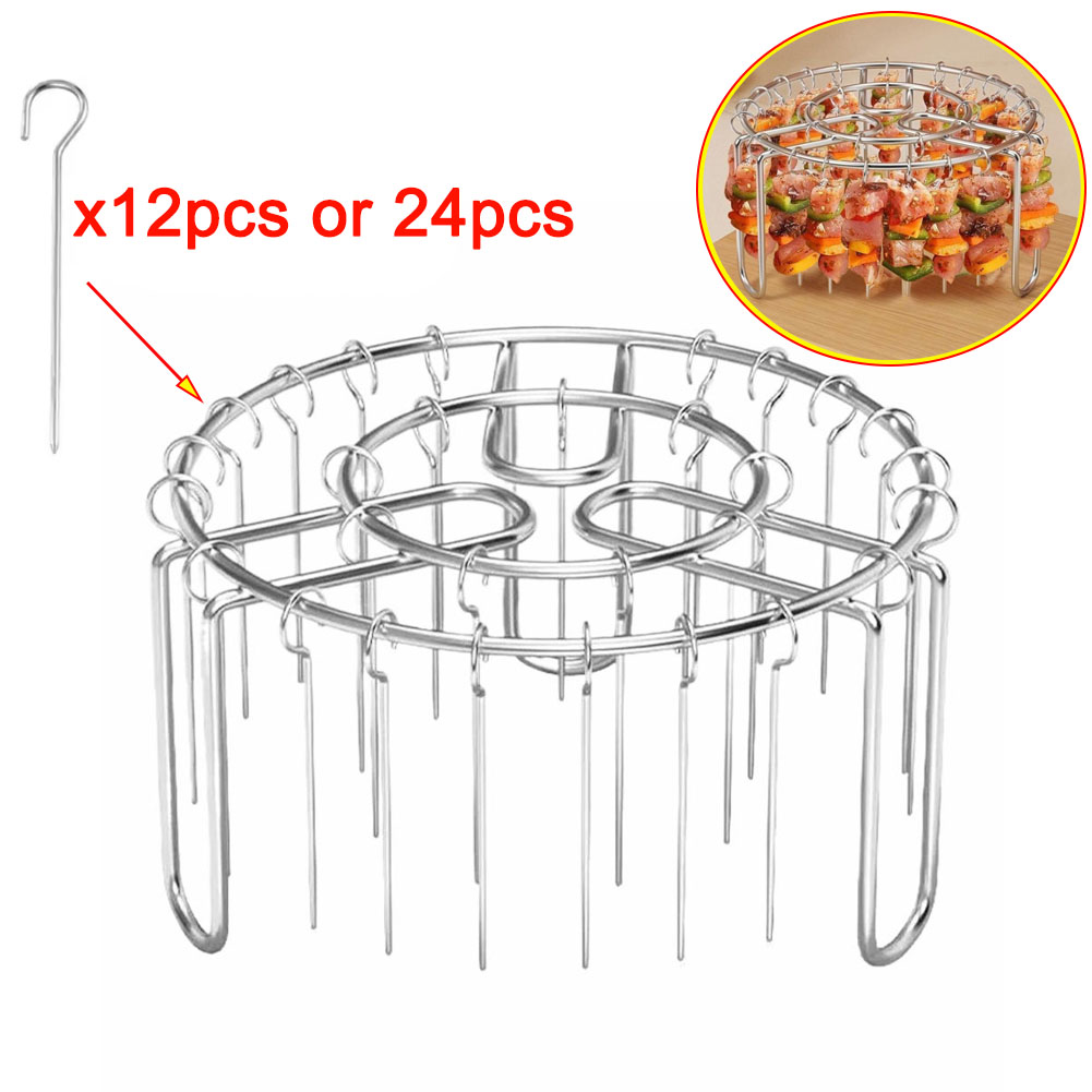 Stainless Steel Vertical Grill - Air Fryer Accessories ulasan dan harga