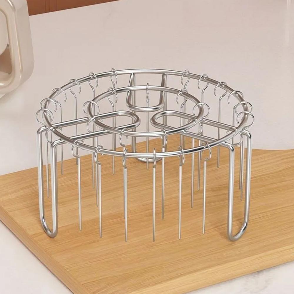 Stainless Steel Vertical Grill - Air Fryer Accessories ulasan dan harga