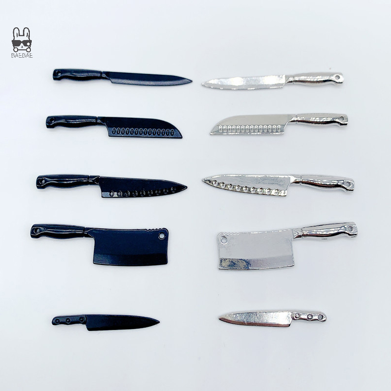 1/12 Dollhouse Mini Knives Mod - Kitchen Gadgets You Need ulasan dan harga