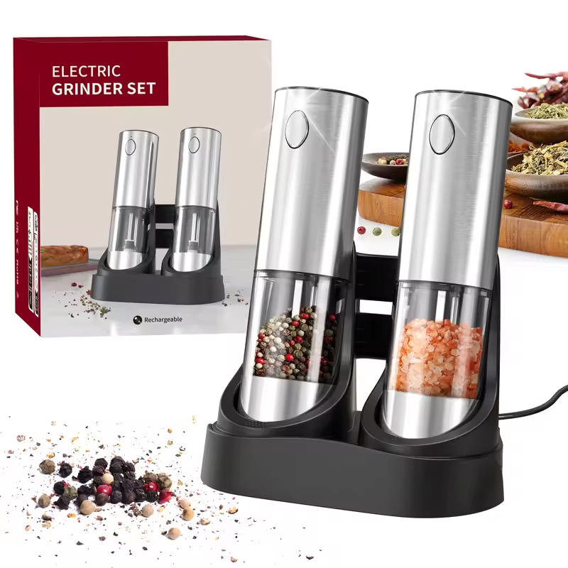 1/2PCS Electric Salt And Peppe - Kitchen Gadgets Design ulasan dan harga