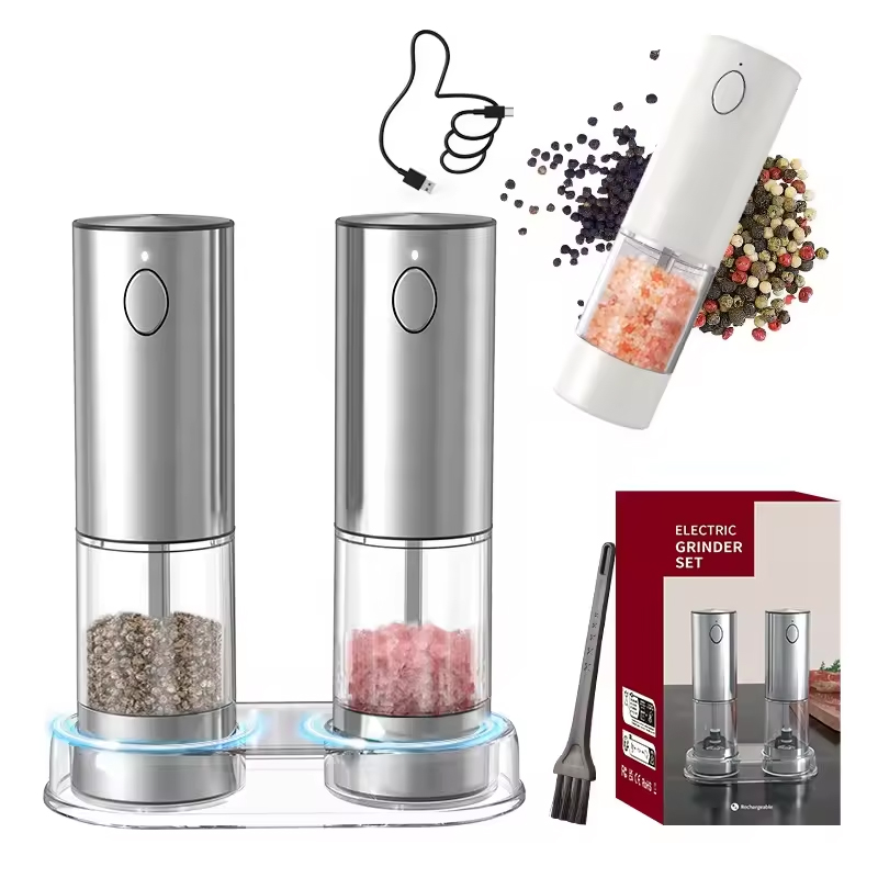 1/2PCS Electric Salt And Peppe - Kitchen Gadgets Design ulasan dan harga