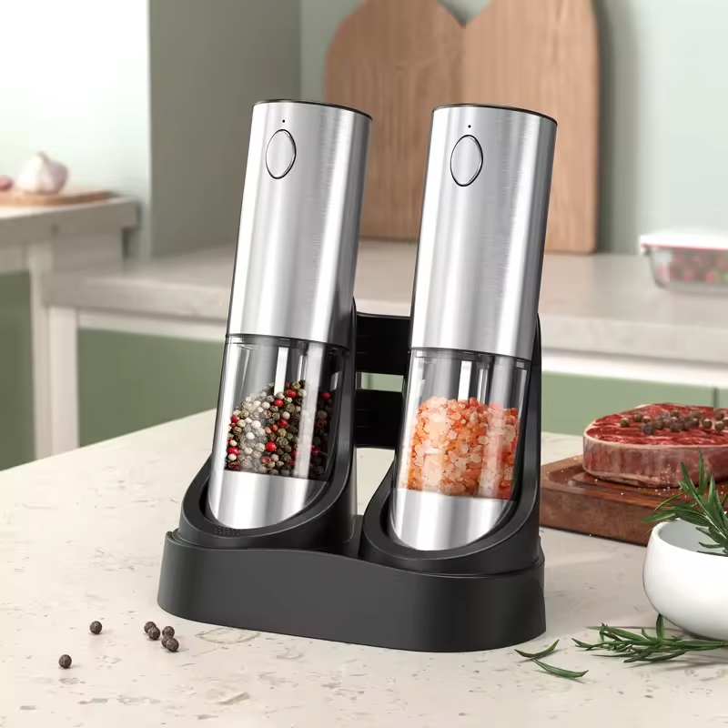 1/2PCS Electric Salt And Peppe - Kitchen Gadgets Design ulasan dan harga