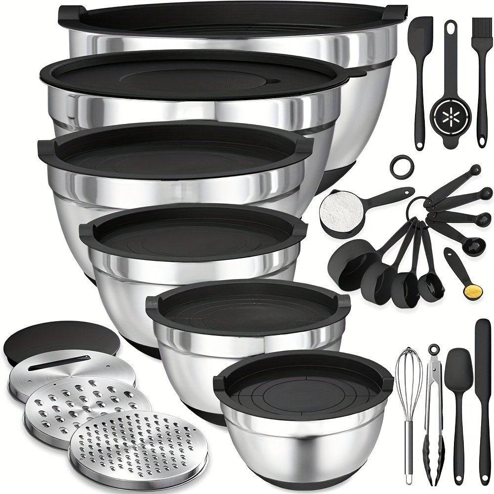17pcs, Stainless Steel Mixing  - Kitchen Gadgets Design ulasan dan harga