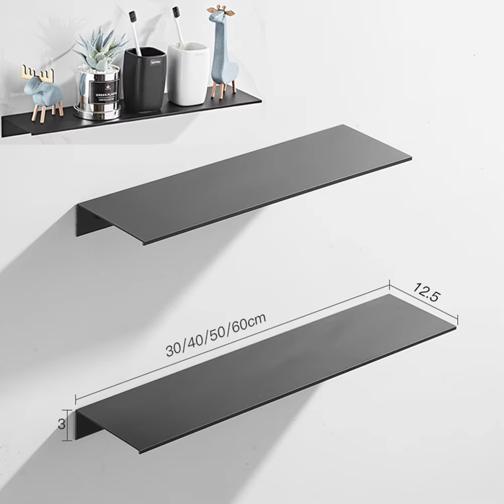 30/40/50CM Bathroom Shelf Alum - Kitchen Gadgets Hacks ulasan dan harga