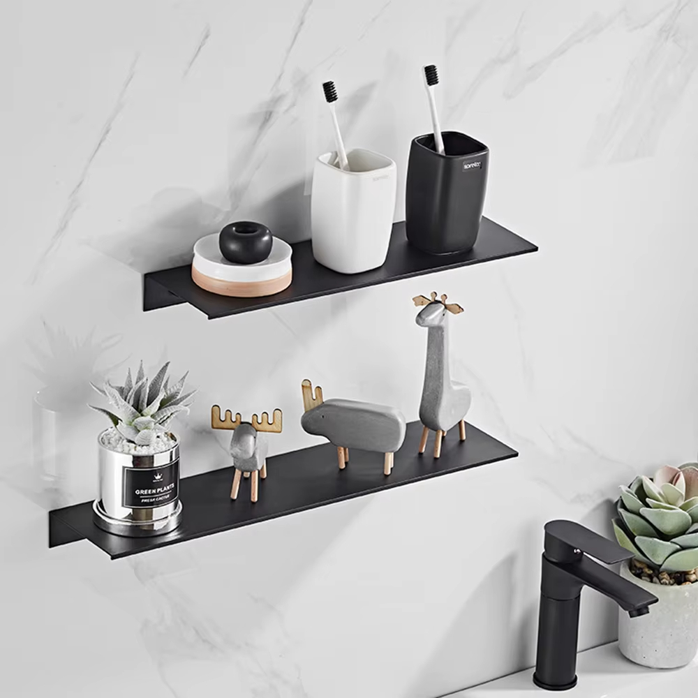30/40/50CM Bathroom Shelf Alum - Kitchen Gadgets Hacks ulasan dan harga