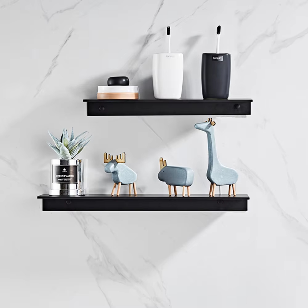 30/40/50CM Bathroom Shelf Alum - Kitchen Gadgets Hacks ulasan dan harga