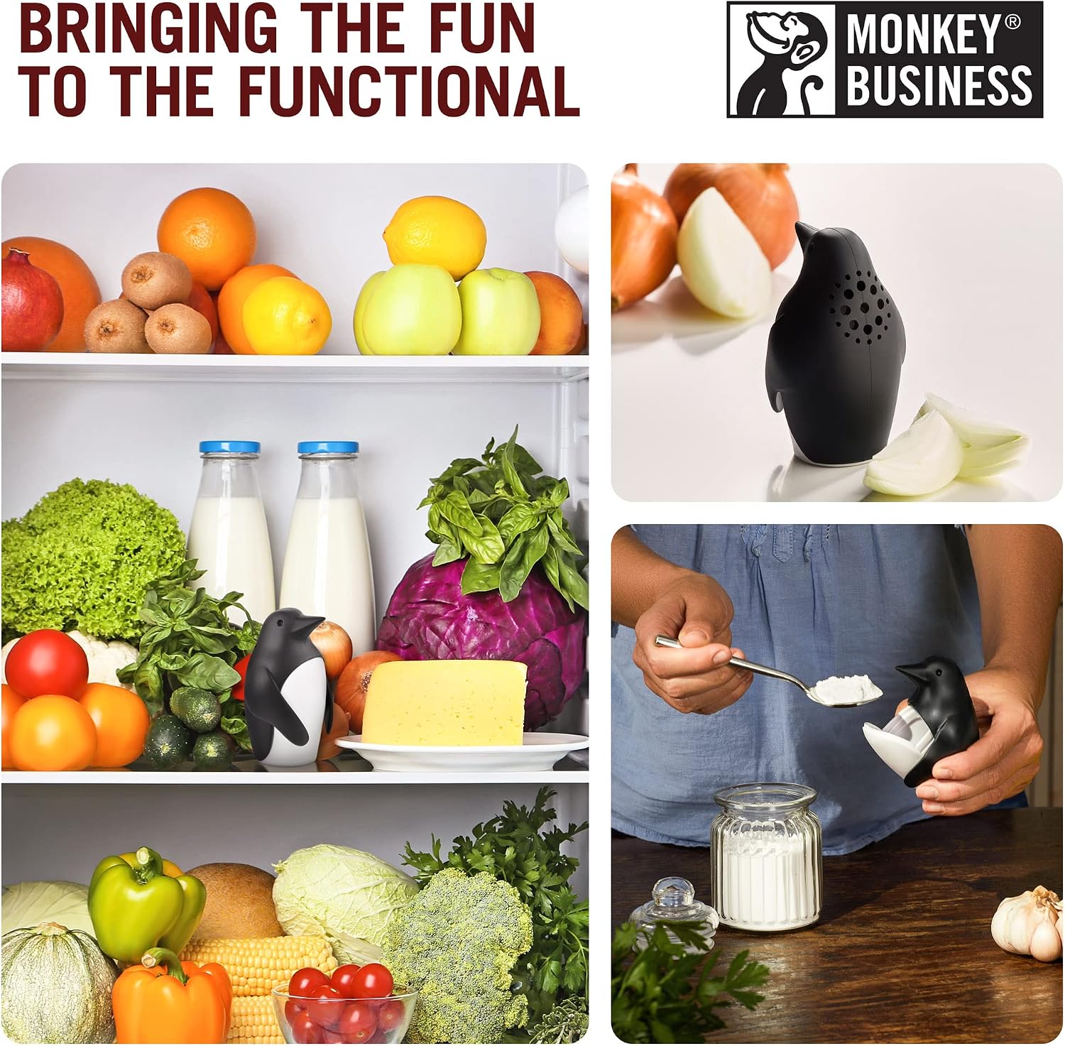 Cute Fridge Deodorizer with Ba - Kitchen Gadgets Holder ulasan dan harga