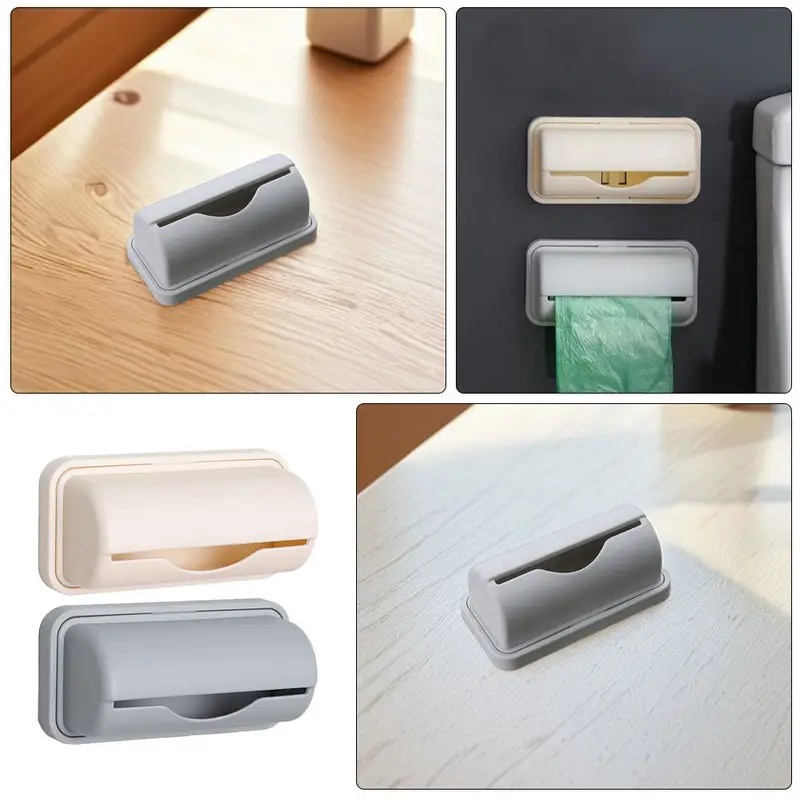 1/2/3/4Pcs Wall-Mounted Trash  - Kitchen Gadgets Storage ulasan dan harga