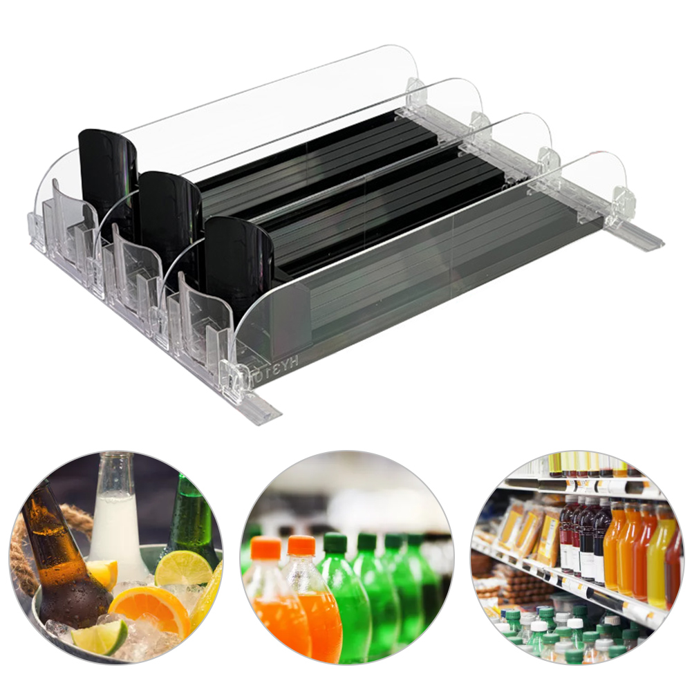 Refrigerator Drink Organizer D - Kitchen Gadgets Holder ulasan dan harga