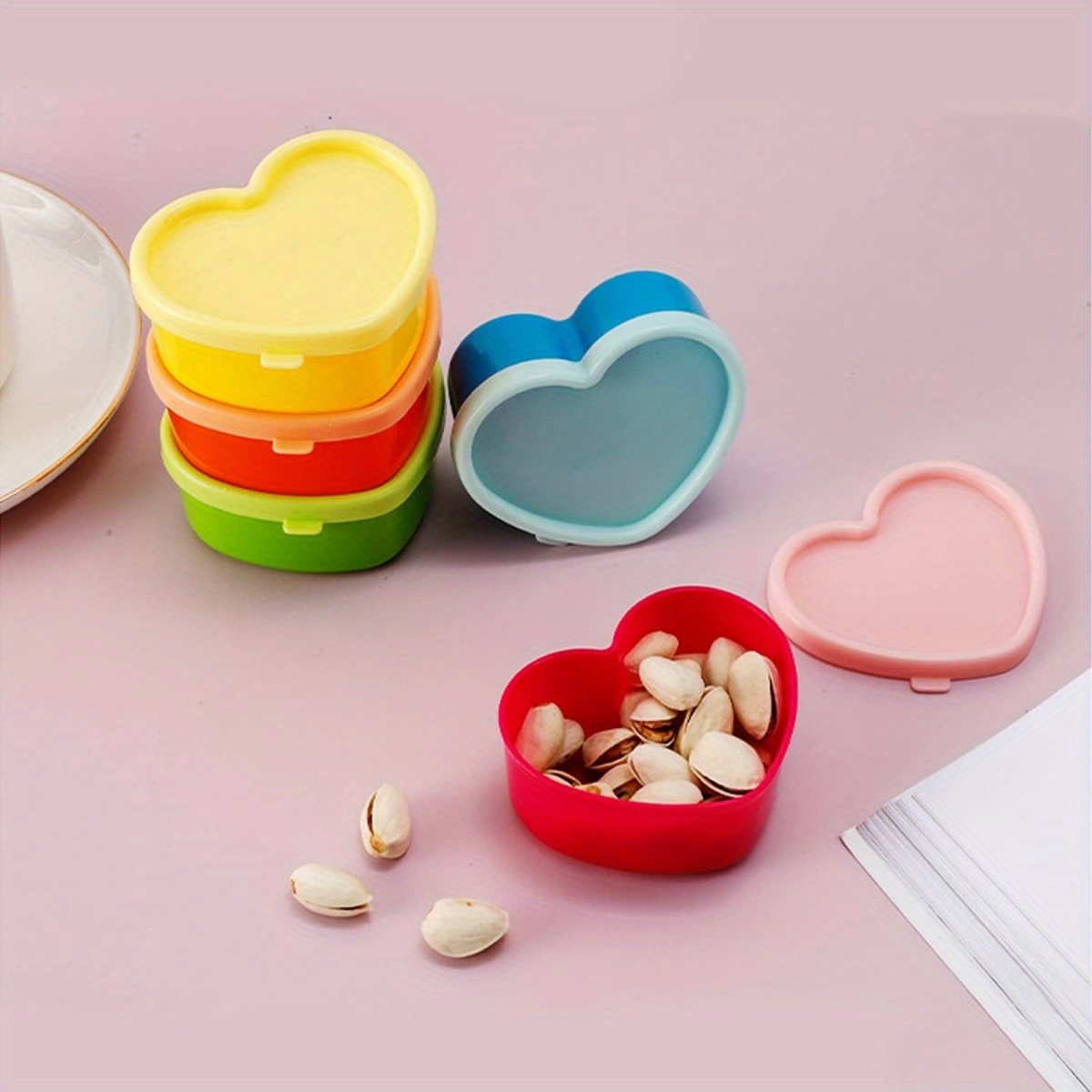 5PCS Mini Lunch Box Condiment  - Kitchen Gadgets Storage ulasan dan harga