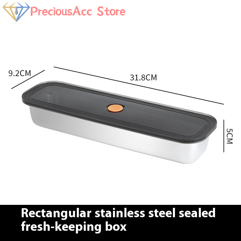 201 Stainless Steel Fresh-keep - Kitchen Gadgets Storage ulasan dan harga