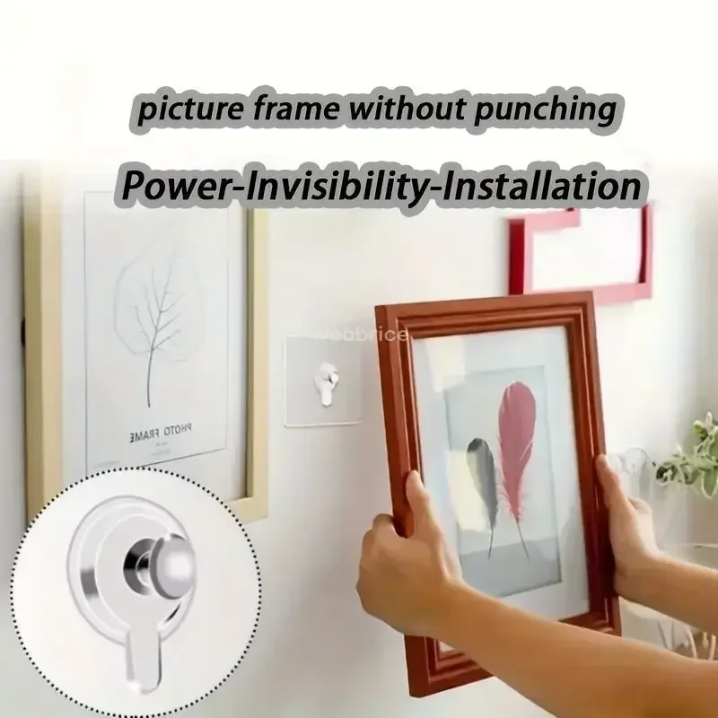 Photo Frame Hooks Storage Rack - Kitchen Gadgets Holder ulasan dan harga
