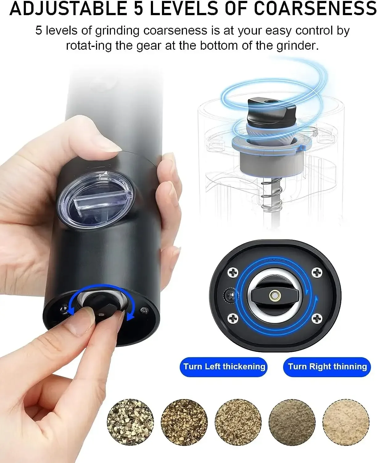 Electric Salt And Pepper Grind - Kitchen Gadgets Design ulasan dan harga