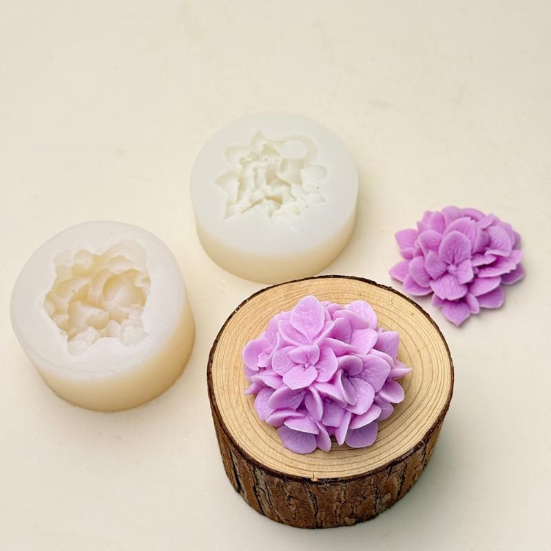 ●Hydrangea Flower Silicone Mol - Kitchen Gadgets Baking ulasan dan harga