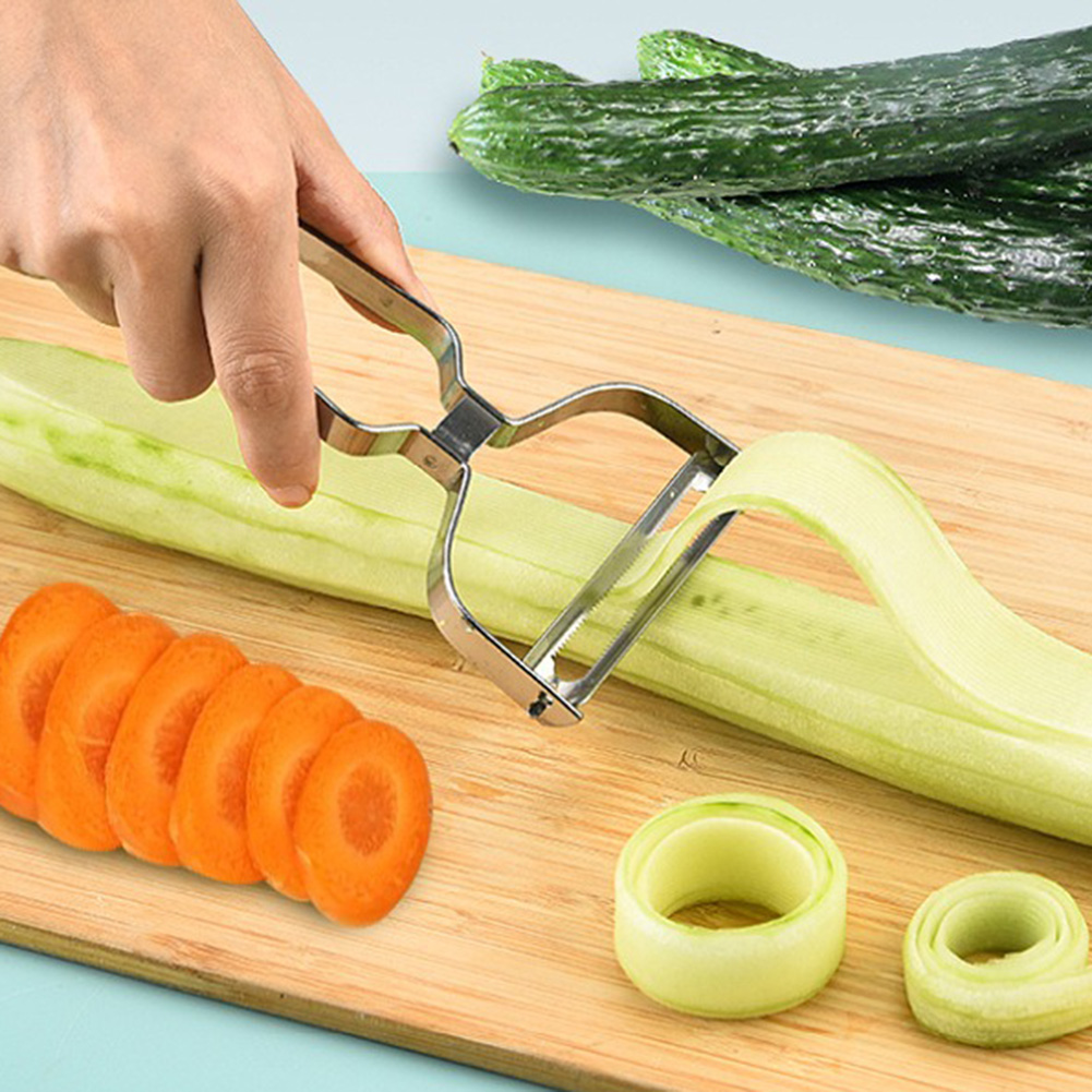 1pc Stainless Steel Vegetable  - Kitchen Gadgets Hacks ulasan dan harga