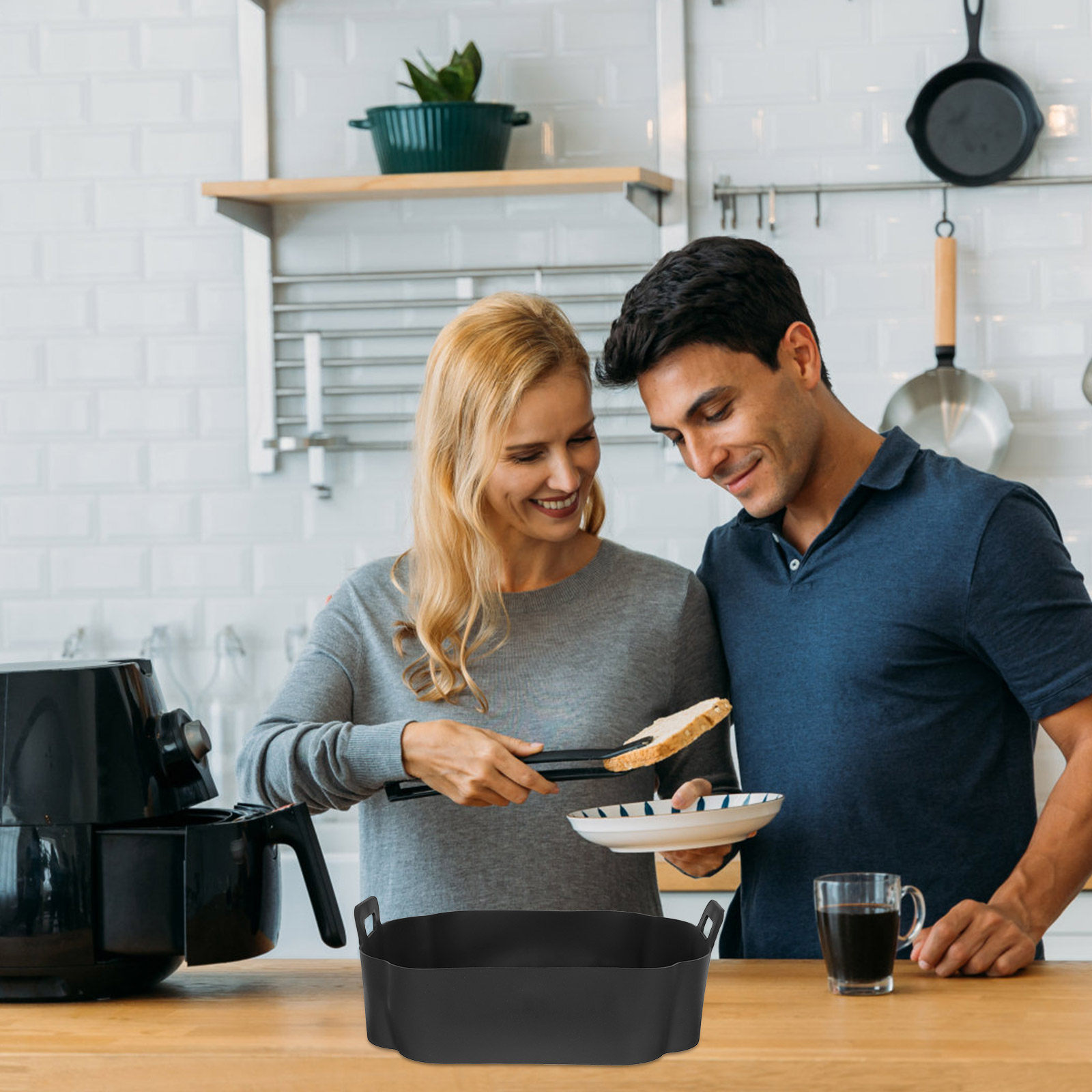 Silicone Air Fryer Pot Liner N - Air Fryer Accessories ulasan dan harga