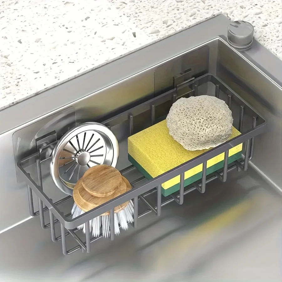Easy-to-Install Kitchen Sink O - Kitchen Gadgets Holder ulasan dan harga