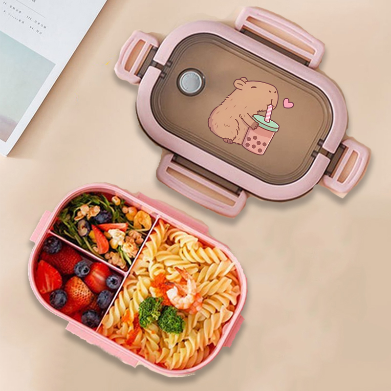Capybara Bento Lunch Box Anime - Kitchen Gadgets Storage ulasan dan harga
