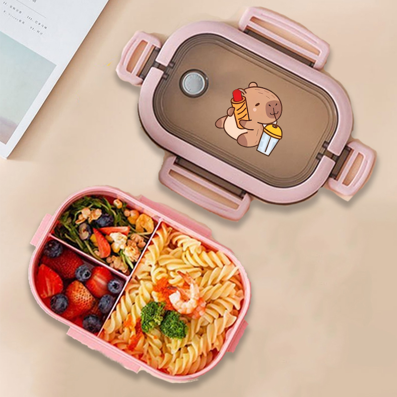 Capybara Bento Lunch Box Anime - Kitchen Gadgets Storage ulasan dan harga