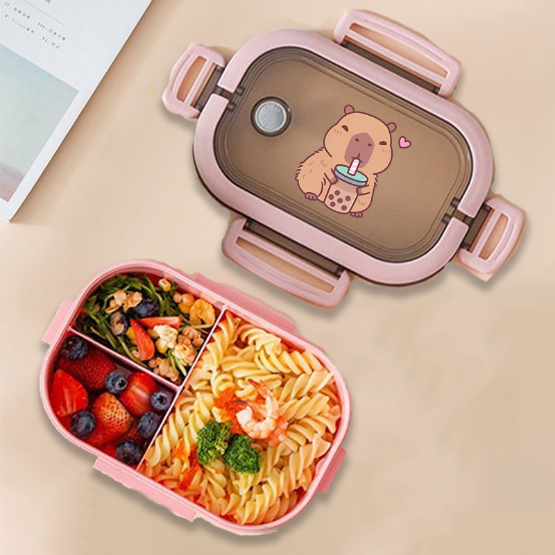 Capybara Bento Lunch Box Anime - Kitchen Gadgets Storage ulasan dan harga