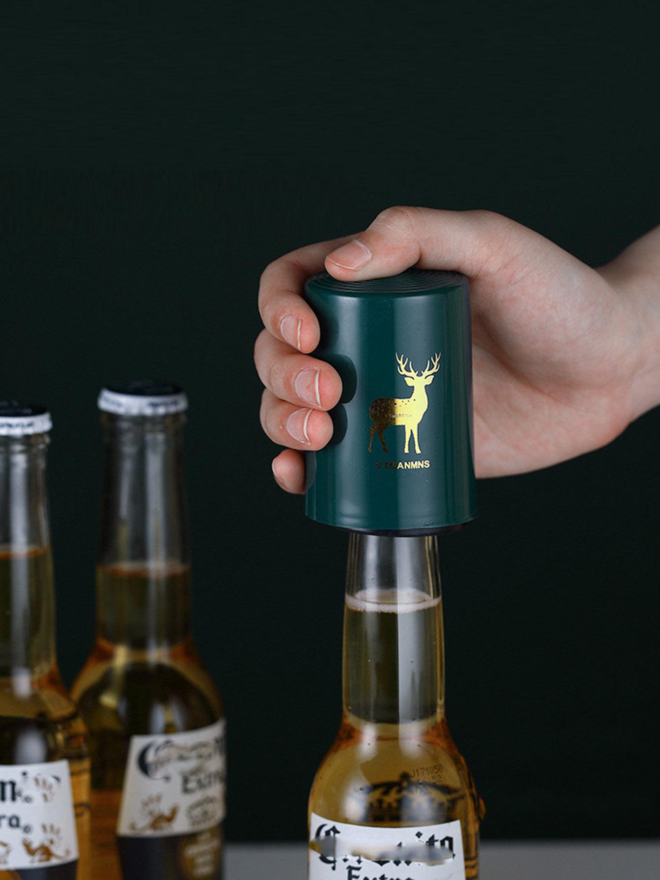 1Pcs Automatic Beer Bottle Ope - Kitchen Gadgets Design ulasan dan harga