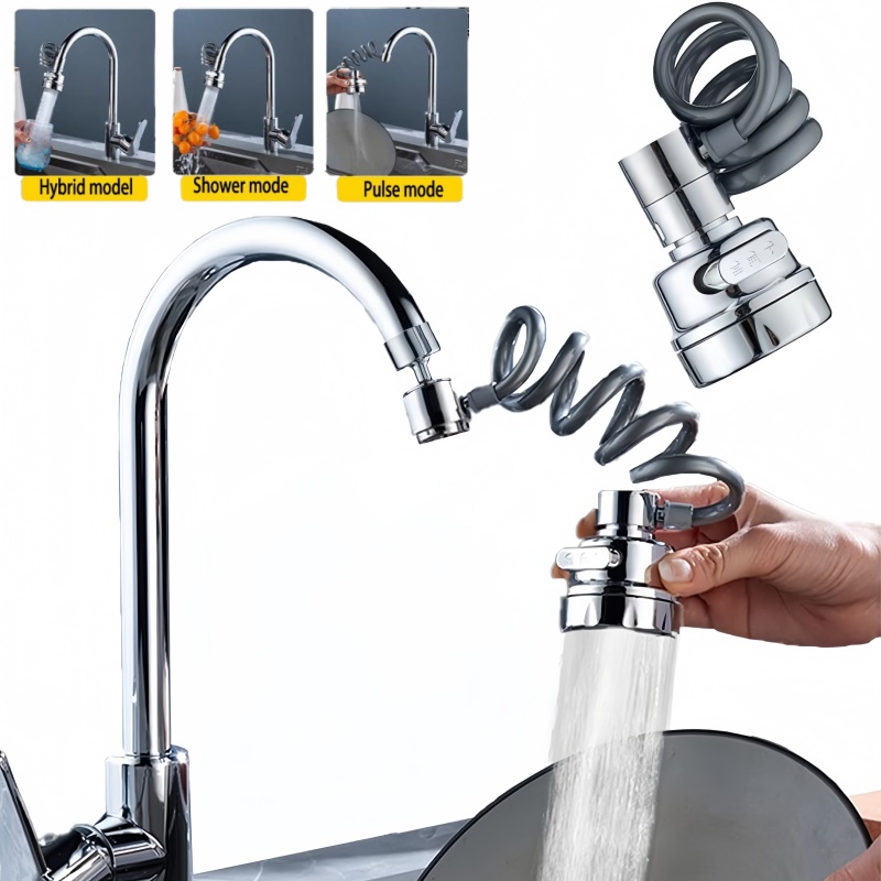 New 3 Modes Sink Faucet Extens - Kitchen Gadgets Everyone Needs ulasan dan harga