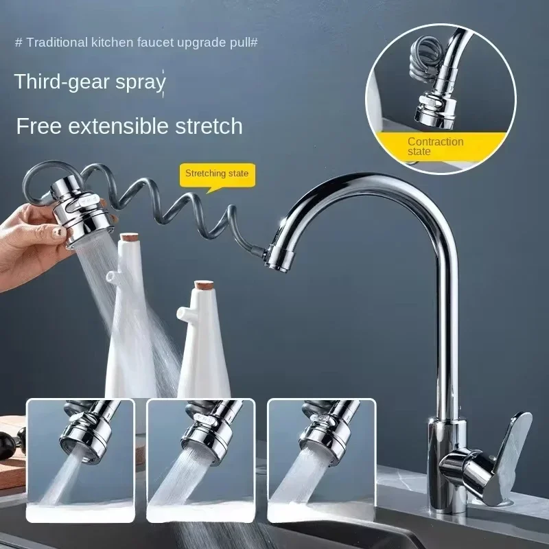 New 3 Modes Sink Faucet Extens - Kitchen Gadgets Everyone Needs ulasan dan harga