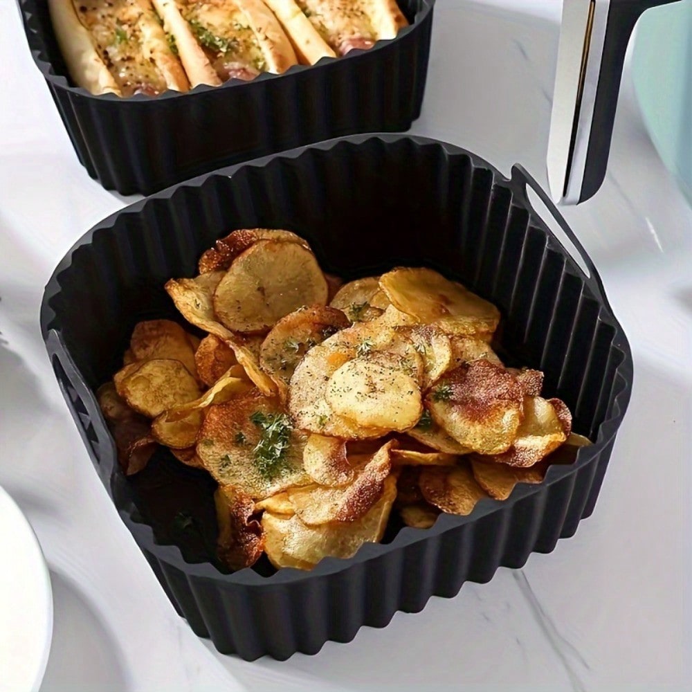1pc Reusable Silicone Air Frye - Air Fryer Accessories ulasan dan harga