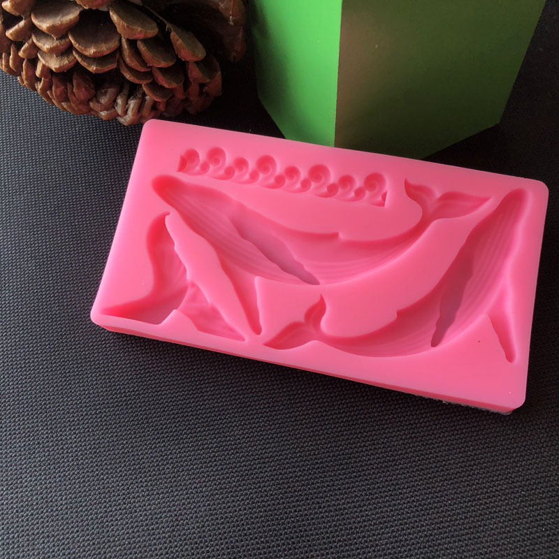 DIY Whale Silicone Mold Ocean  - Kitchen Gadgets Baking ulasan dan harga