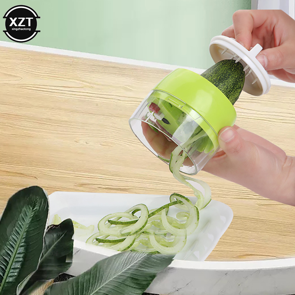 Handheld Duty Spiralizer Veget - Kitchen Gadgets Hacks ulasan dan harga