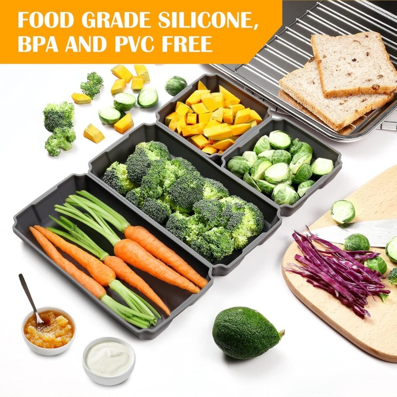 1Set Silicone Sheet Pan Set, X - Air Fryer Accessories ulasan dan harga