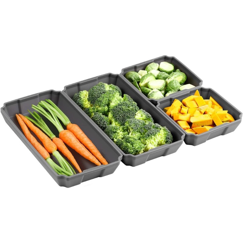 1Set Silicone Sheet Pan Set, X - Air Fryer Accessories ulasan dan harga