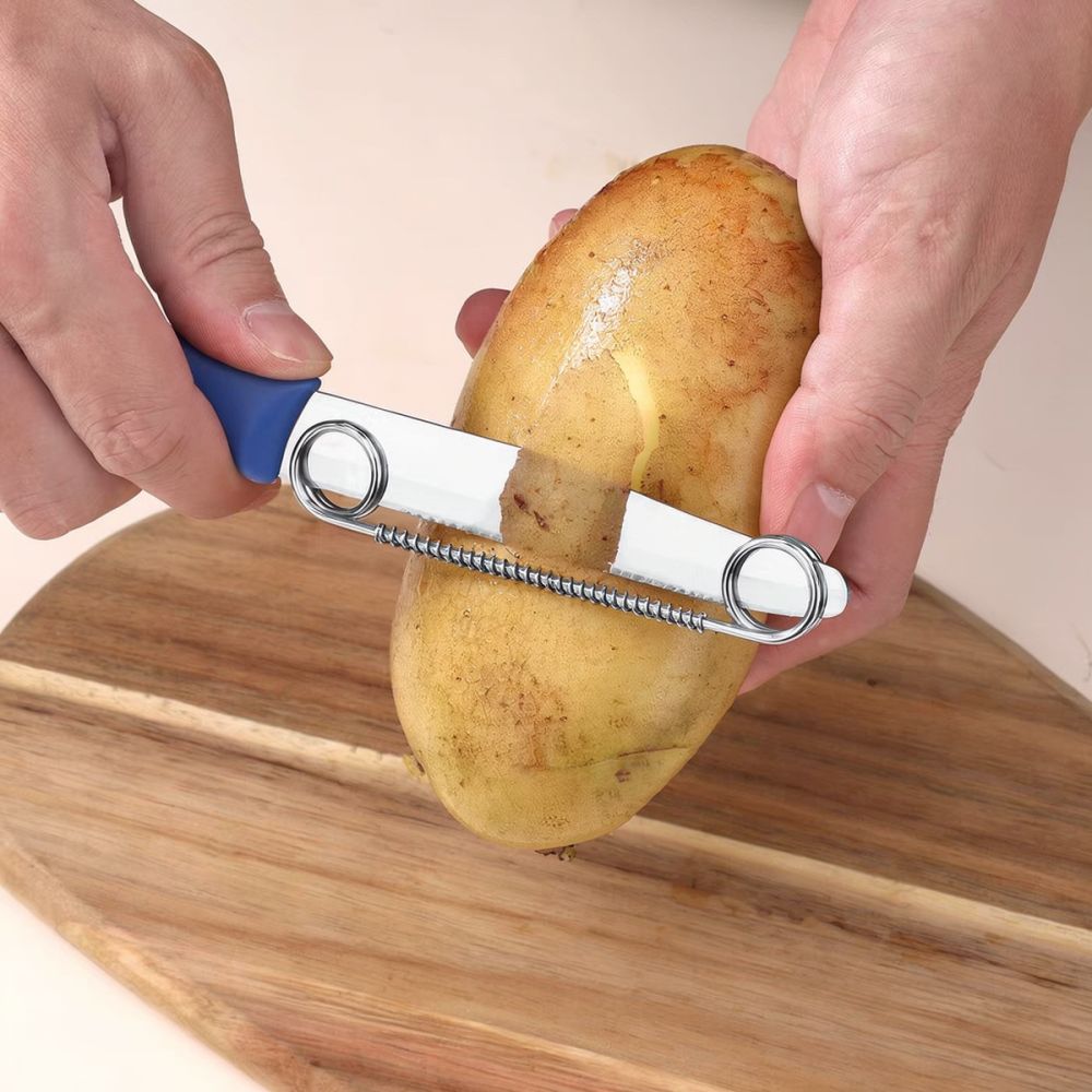 Adjustable Spring Fruit Slicer - Kitchenaid Kitchen Gadgets ulasan dan harga