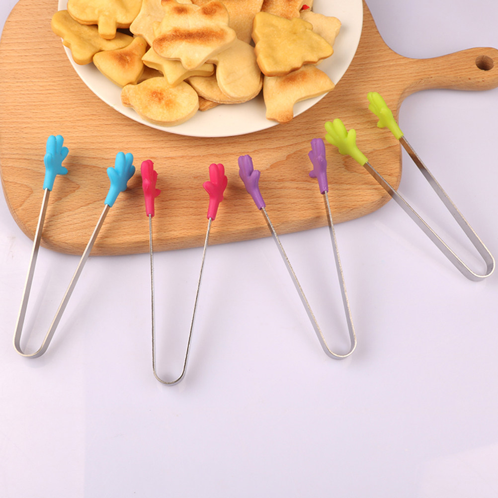 Mini Tongs Food Clamp Stainles - Kitchen Gadgets Design ulasan dan harga