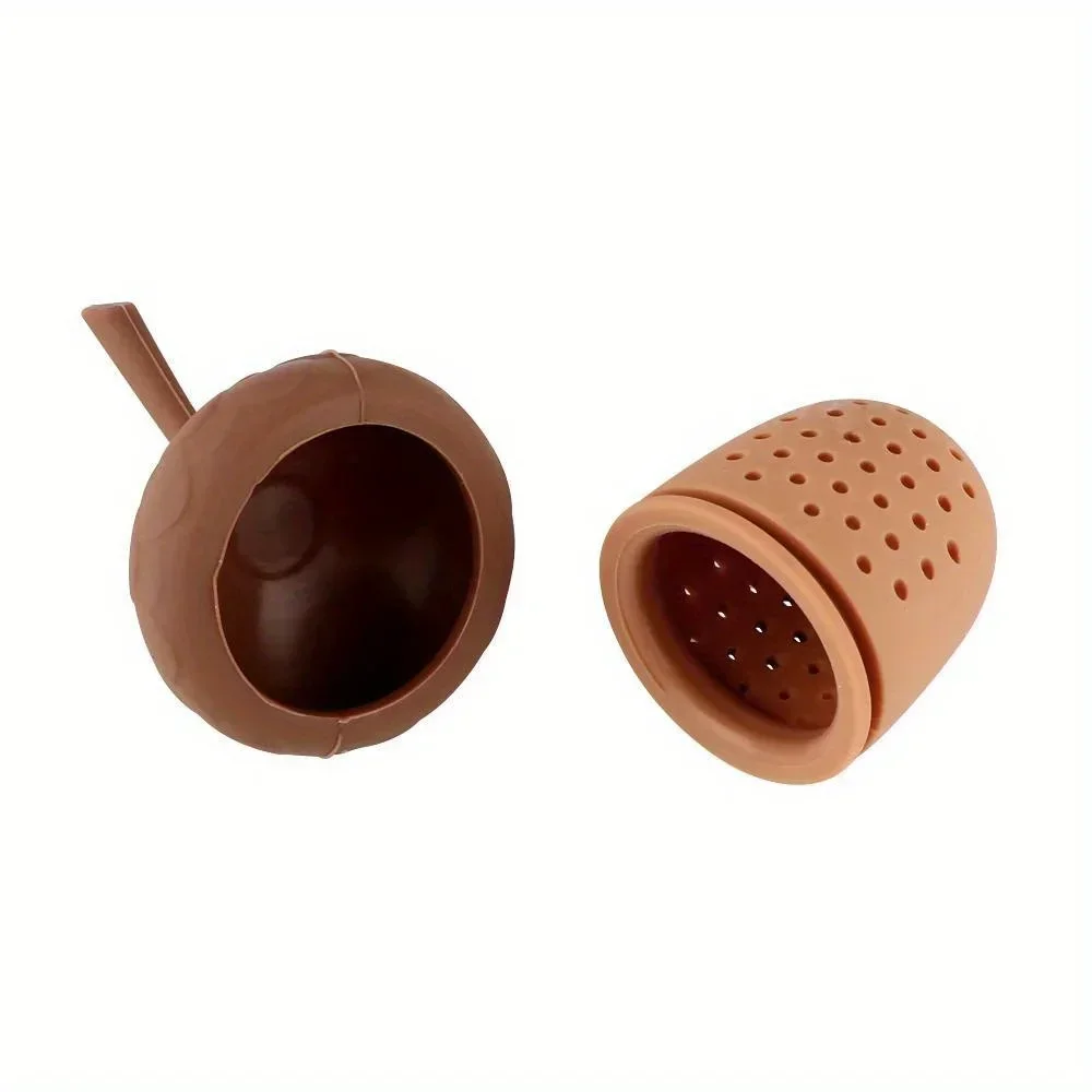 1PC Acorn Shape Tea Infuser Si - Kitchen Gadgets Everyone Needs ulasan dan harga