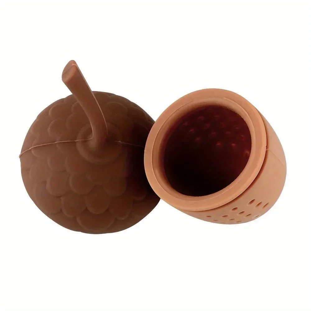 1PC Acorn Shape Tea Infuser Si - Kitchen Gadgets Everyone Needs ulasan dan harga