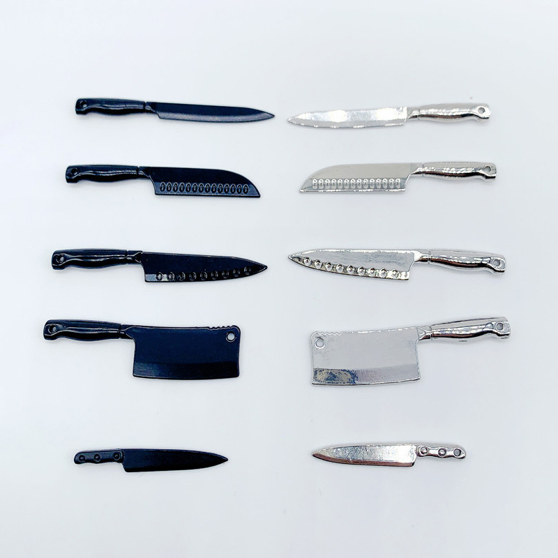 1/12 Dollhouse Mini Knives Mod - Kitchen Gadgets You Need ulasan dan harga