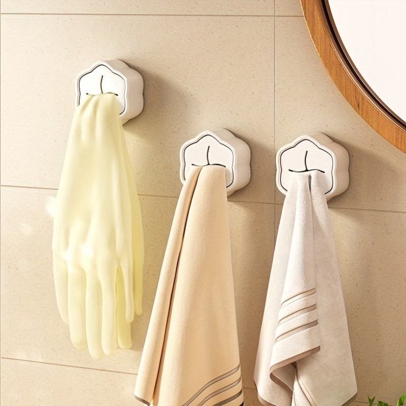6PCS Self Adhesive Towel Holde - Kitchen Gadgets Storage ulasan dan harga