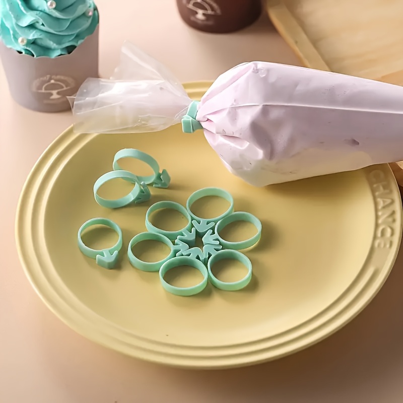 10pcs Reusable Silicone Icing  - Kitchen Gadgets Baking ulasan dan harga