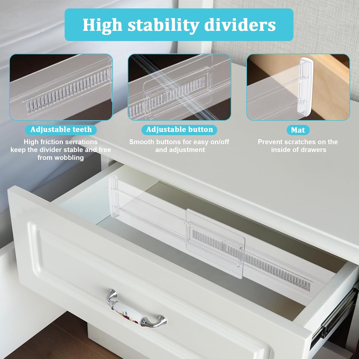 4/6/8/12 Pack Expandable Drawe - Kitchen Gadgets Storage ulasan dan harga